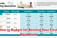 How to Budget for Renting Your First Apartment