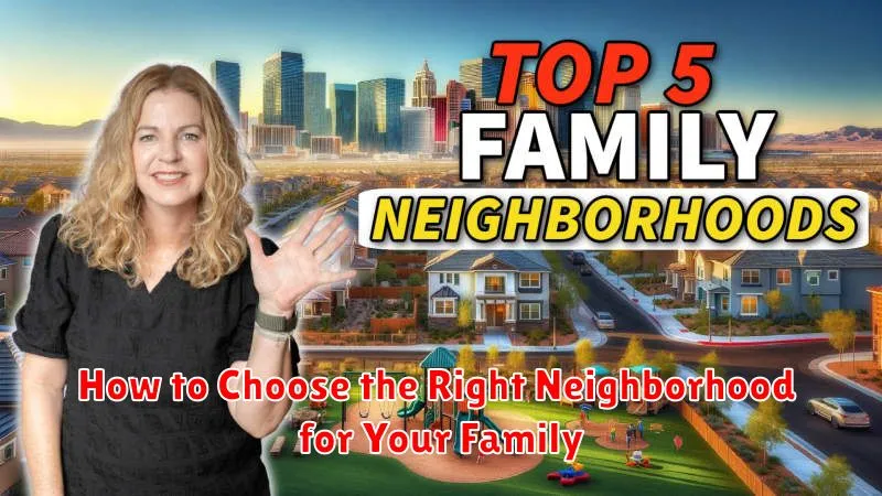 How to Choose the Right Neighborhood for Your Family