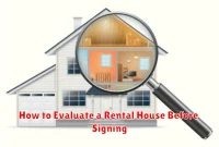 How to Evaluate a Rental House Before Signing