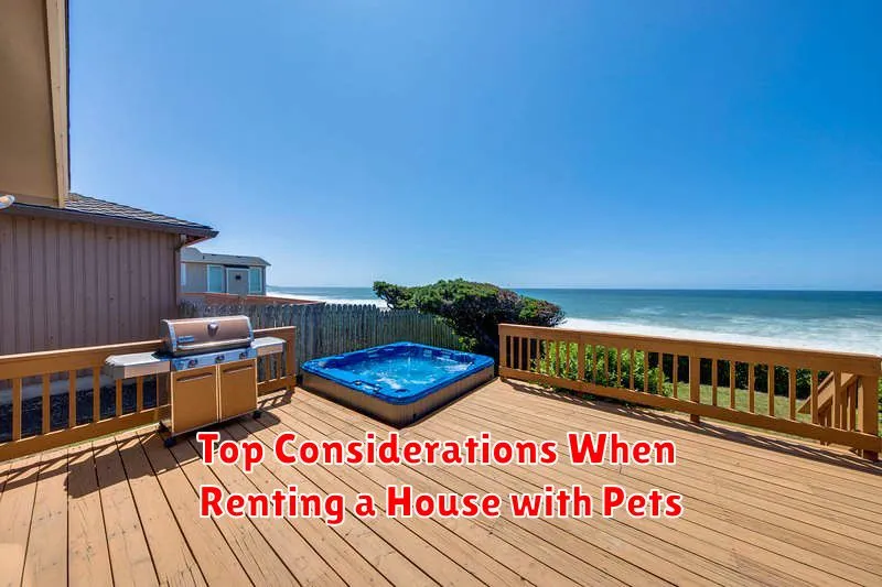 Top Considerations When Renting a House with Pets