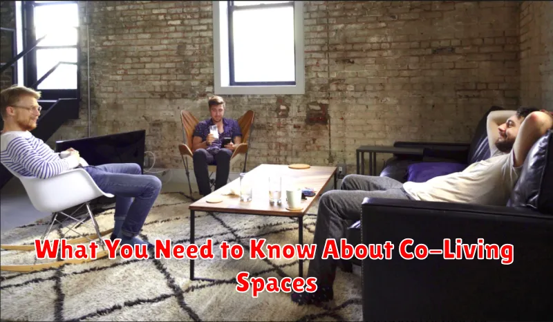 What You Need to Know About Co-Living Spaces